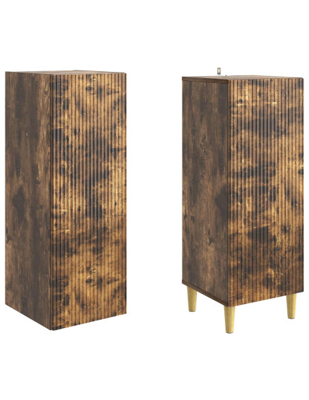 Set di armadi 2 pcs 33 x 34,5 x 90 cm Legno ingegnerizzato