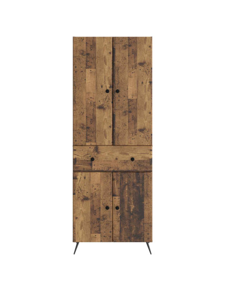 2 pcs Legno antico