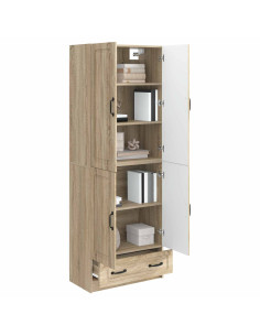 Set di armadi 2 pcs Rovere Sonoma Legno ingegnerizzato 2