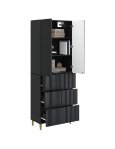 Set di armadi 2 pcs 66 x 34,5 x 90 cm Legno ingegnerizzato 2