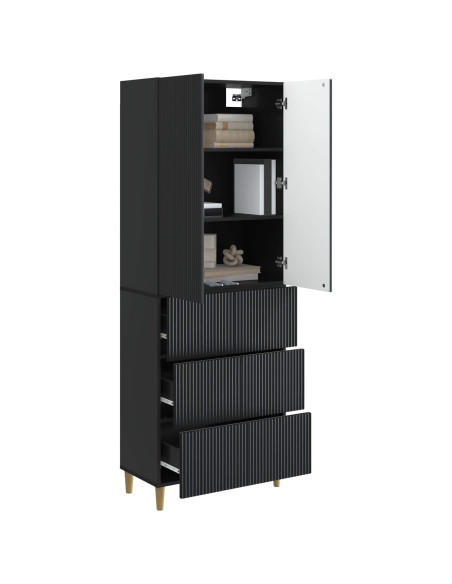 Set di armadi 2 pcs 66 x 34,5 x 90 cm Legno ingegnerizzato