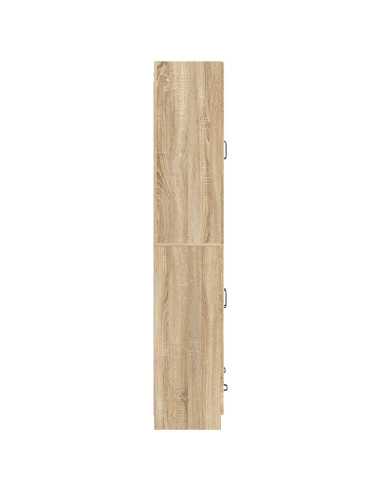 Set di armadi 2 pcs Rovere Sonoma Legno ingegnerizzato