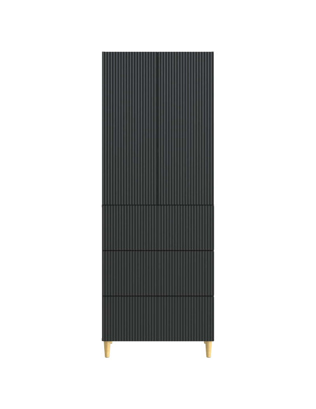 Set di armadi 2 pcs 66 x 34,5 x 90 cm Legno ingegnerizzato