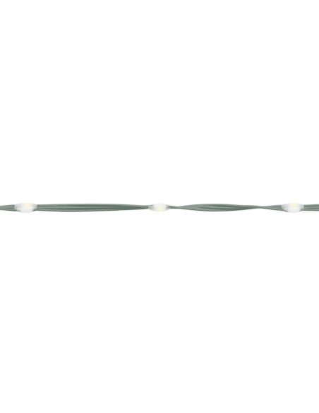 Albero di Natale a forma di cono luce Bianca Calda 3000 LED 230x800 cm