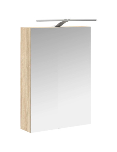 Set di mobili per il bagno 5 pcs Rovere Sonoma