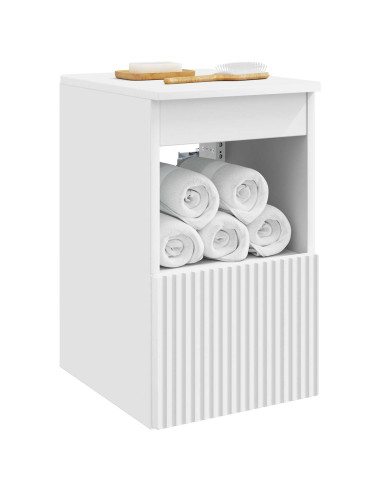 Mobile da Bagno Bianco 30 x 44,5 x 50 cm Legno ingegnerizzato