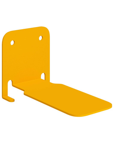 Mensola sospesa 24 pcs Giallo senape 6 x 10,8 x 6,6 cm