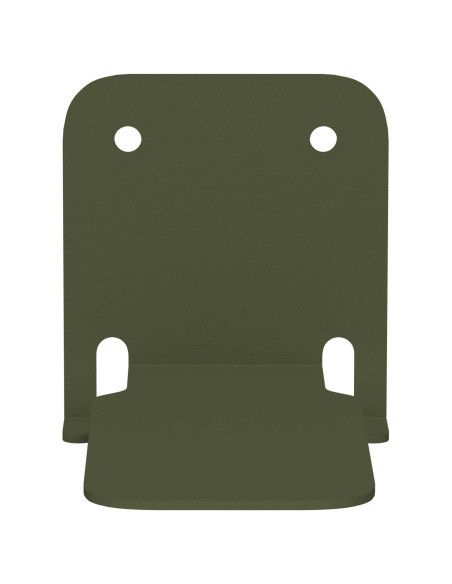 Mensola sospesa 4 pcs Verde oliva 6 x 10,8 x 6,6 cm