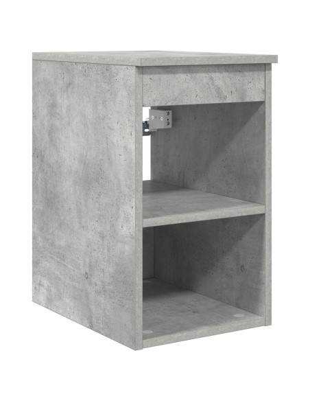 Set di mobili per il bagno 5 pcs Grigio Cemento
