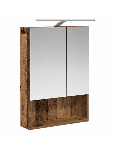 Set di mobili per il bagno 5 pcs Legno antico