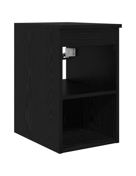 Set di mobili per il bagno 5 pcs Rovere Nero