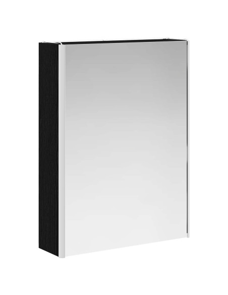 Set di mobili per il bagno 5 pcs Rovere Nero