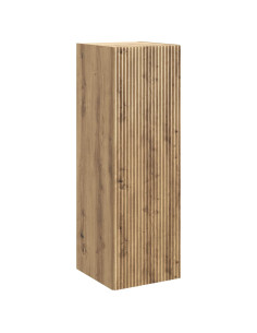 Mobiletto da Bagno a Muro Rovere Artigianale 33 x 34,5 x 100 cm