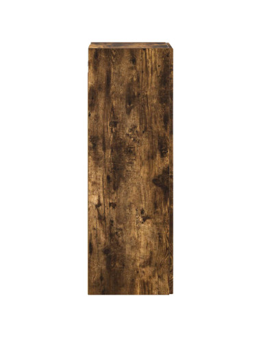 Mobiletto da Bagno a Muro Rovere Fumo 33 x 34,5 x 100 cm