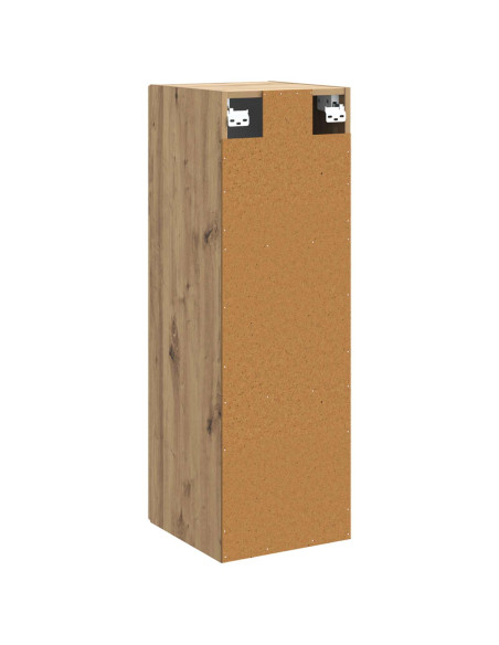Mobiletto da Bagno a Muro Rovere Artigianale 33 x 34,5 x 100 cm