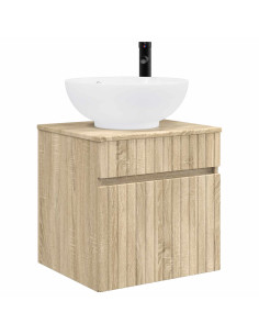 Mobile lavabo da parete Rovere Sonoma 49 x 44,5 x 66,5 cm