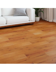 Pavimento in laminato 5 pcs Beige Sabbioso 101 x 20 x 0,8 cm