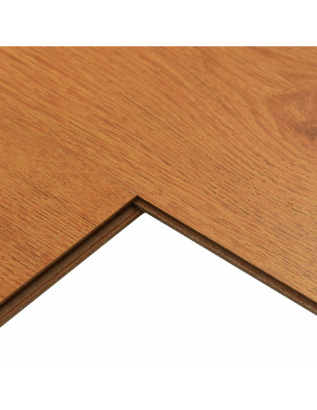 Pavimento in laminato 5 pcs Beige Sabbioso 101 x 20 x 0,8 cm