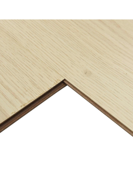 Pavimento in laminato 5 pcs Beige Morbido 101 x 20 x 0,8 cm