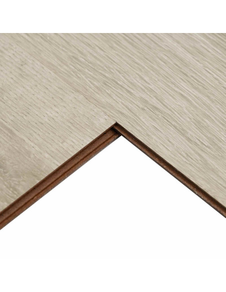 Pavimento in laminato 5 pcs Marrone Sbiancato 101 x 20 x 0,8 cm