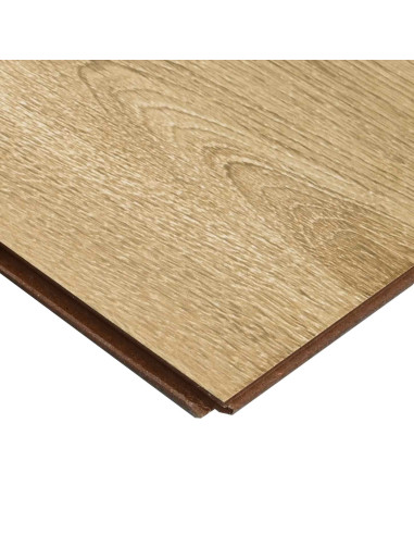 Pavimento in laminato 5 pcs Marrone rustico 101 x 20 x 0,8 cm