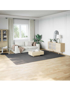 Tappeto Shaggy color antracite 240x340 cm in Poliestere