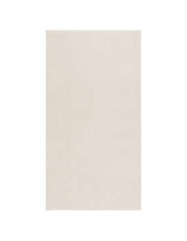 Tappeto Shaggy Crema/Bianco 120x183 cm in Poliestere