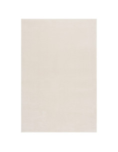 Tappeto Shaggy Crema/Bianco 240x340 cm in Poliestere 2