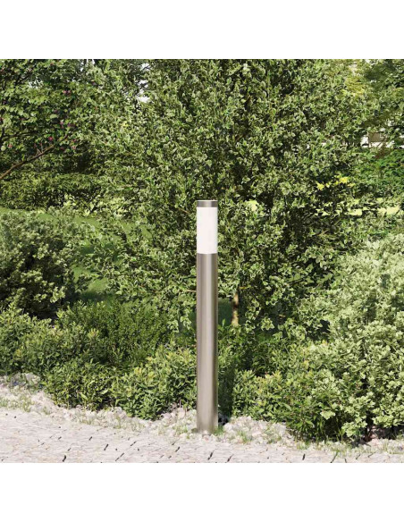 Lampada a paletto 80 cm in Acciaio Inox IP44