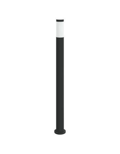 Lampada a paletto con sensore 110 cm Acciaio Inox IP44