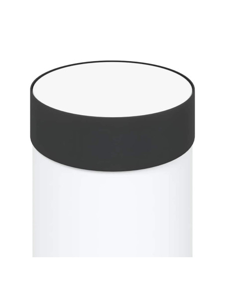 Lampioni a colonnina con presa elettrica 3 pz 110 cm Acciaio Inox IP44