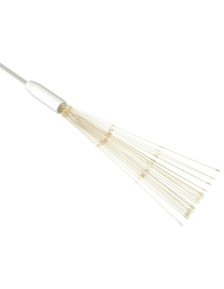 Luci di Natale Fuochi Artificio 10pz Bianco Caldo 10cm 1400 LED