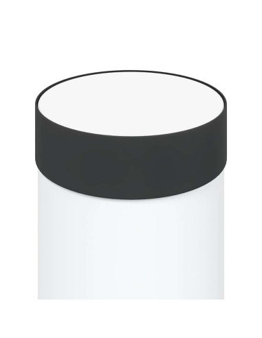 Lampioni a dissuasore con sensore e presa 3 pz 110 cm Acciaio Inox IP44