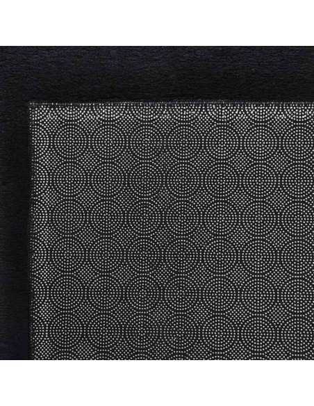 Tappeto Shaggy Nero 240x305 cm in Poliestere