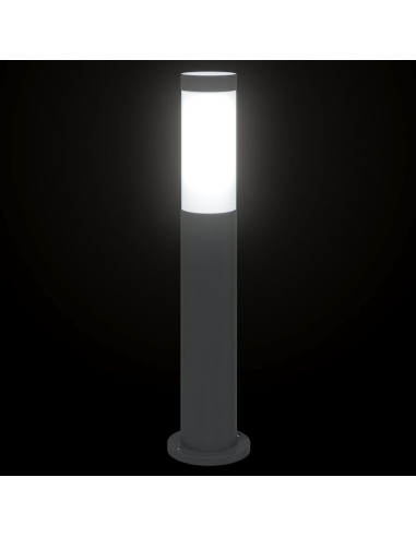 Lampada a paletto 50 cm in Acciaio Inox IP44