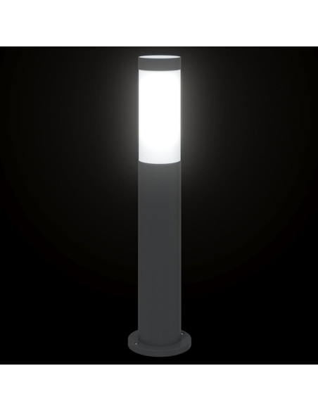 Lampada a paletto 50 cm in Acciaio Inox IP44