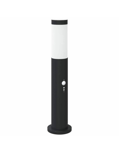 Lampada a paletto con sensore 50 cm Acciaio Inox IP44