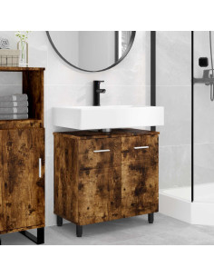 Mobiletto da bagno Rovere Fumo 60 x 35 x 60 cm