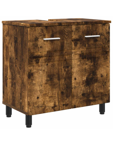 Mobiletto da bagno Rovere Fumo 60 x 35 x 60 cm