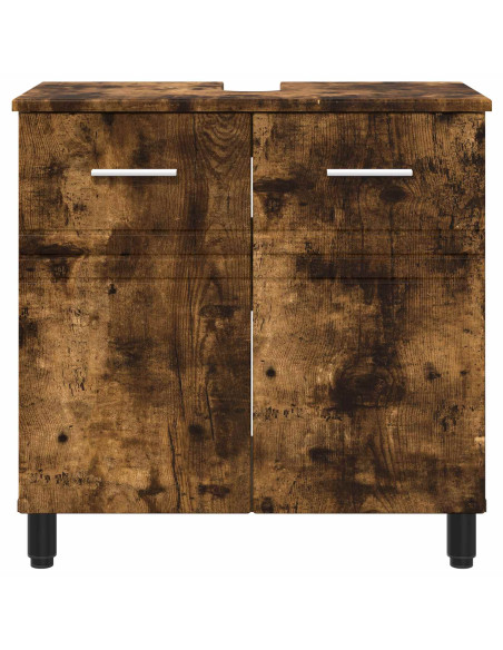 Mobiletto da bagno Rovere Fumo 60 x 35 x 60 cm