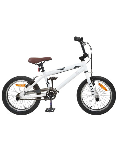 BMX 16 Pollici per 5-8 anni Bianco