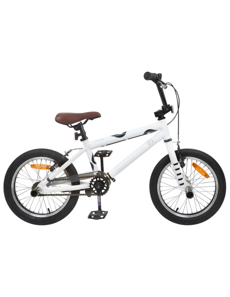 BMX 16 Pollici per 5-8 anni Bianco