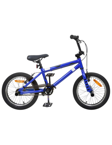 BMX 16 Pollici per 5-8 anni Blu Scuro