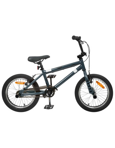 BMX 16 Pollici per 5-8 anni Grigio Scuro