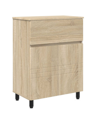 Mobiletto da bagno Rovere Sonoma 60 x 35 x 80 cm
