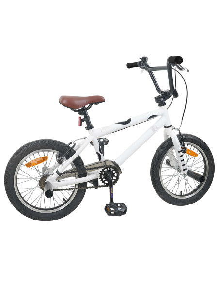 BMX 16 Pollici per 5-8 anni Bianco