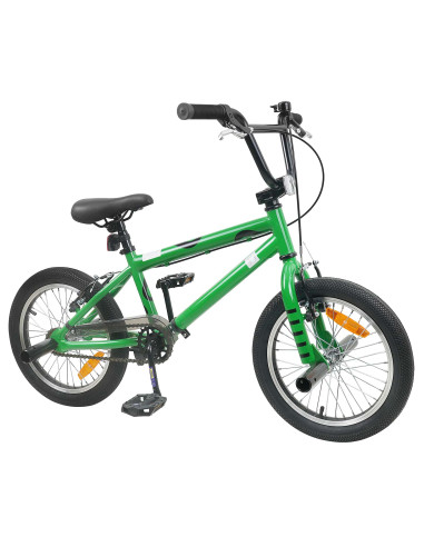 BMX 16 Pollici per 5-8 anni Verde