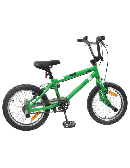 BMX 16 Pollici per 5-8 anni Verde