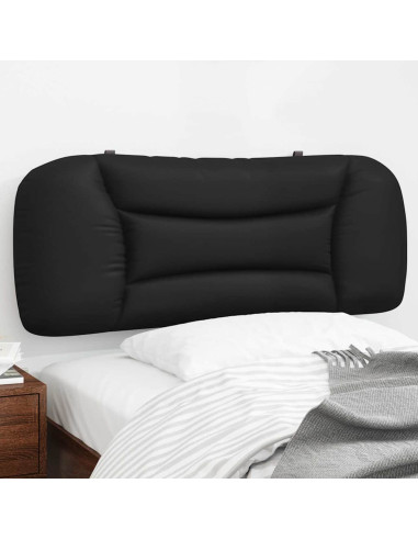 Cuscino testiera Hvar Nero 100 cm in Similpelle