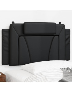 Cuscino testiera Viana Nero 100 cm in Similpelle